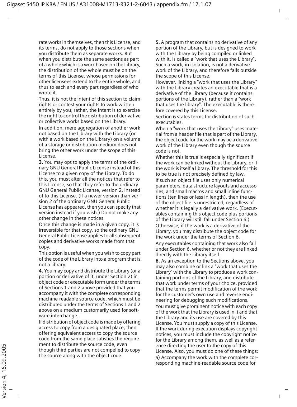 Siemens Gigaset S450IP User Manual | Page 40 / 44