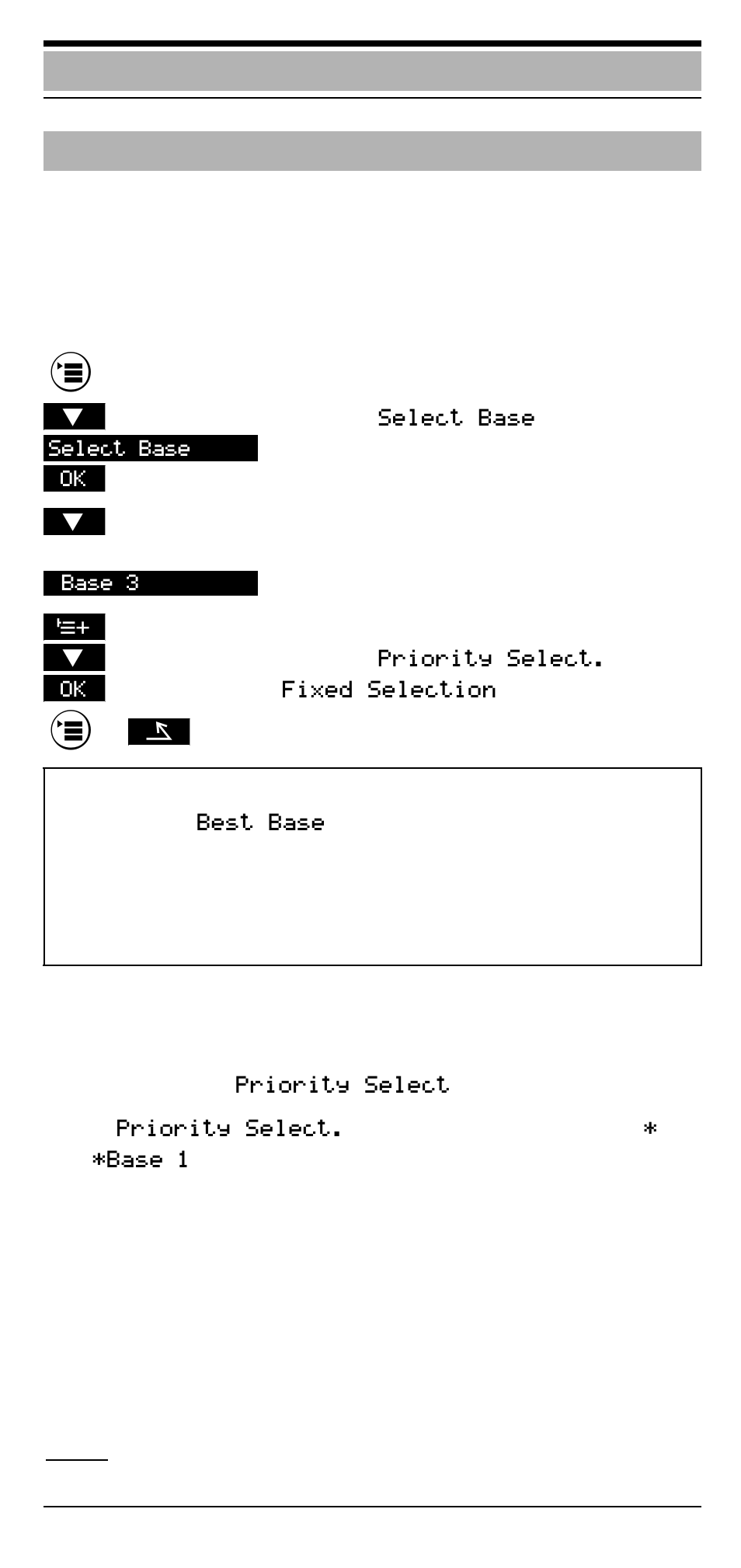 Setting the base, Main menu – functions | Siemens Hicom cordless EM User Manual | Page 45 / 68