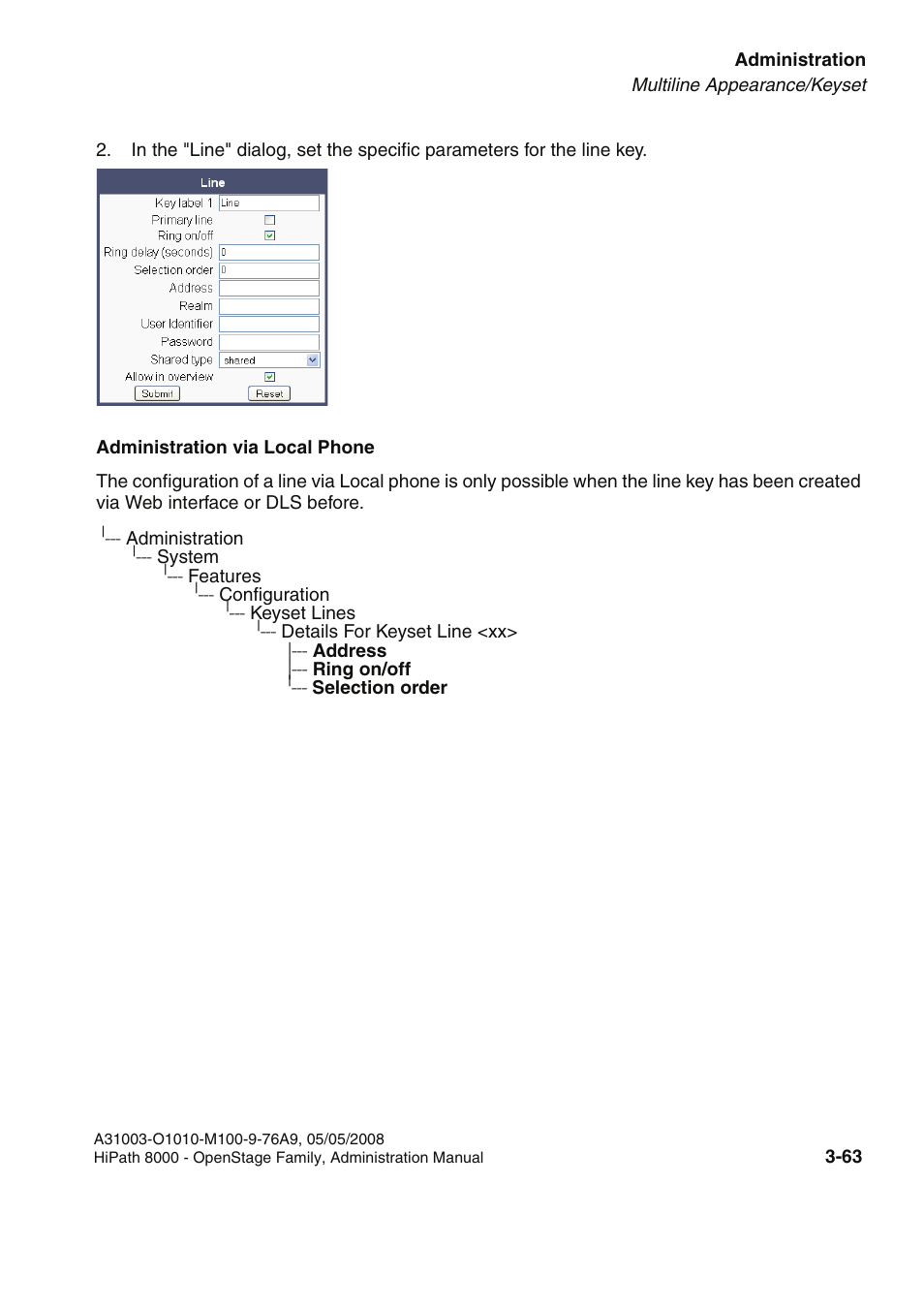 Siemens HIPATH 20 User Manual | Page 105 / 258