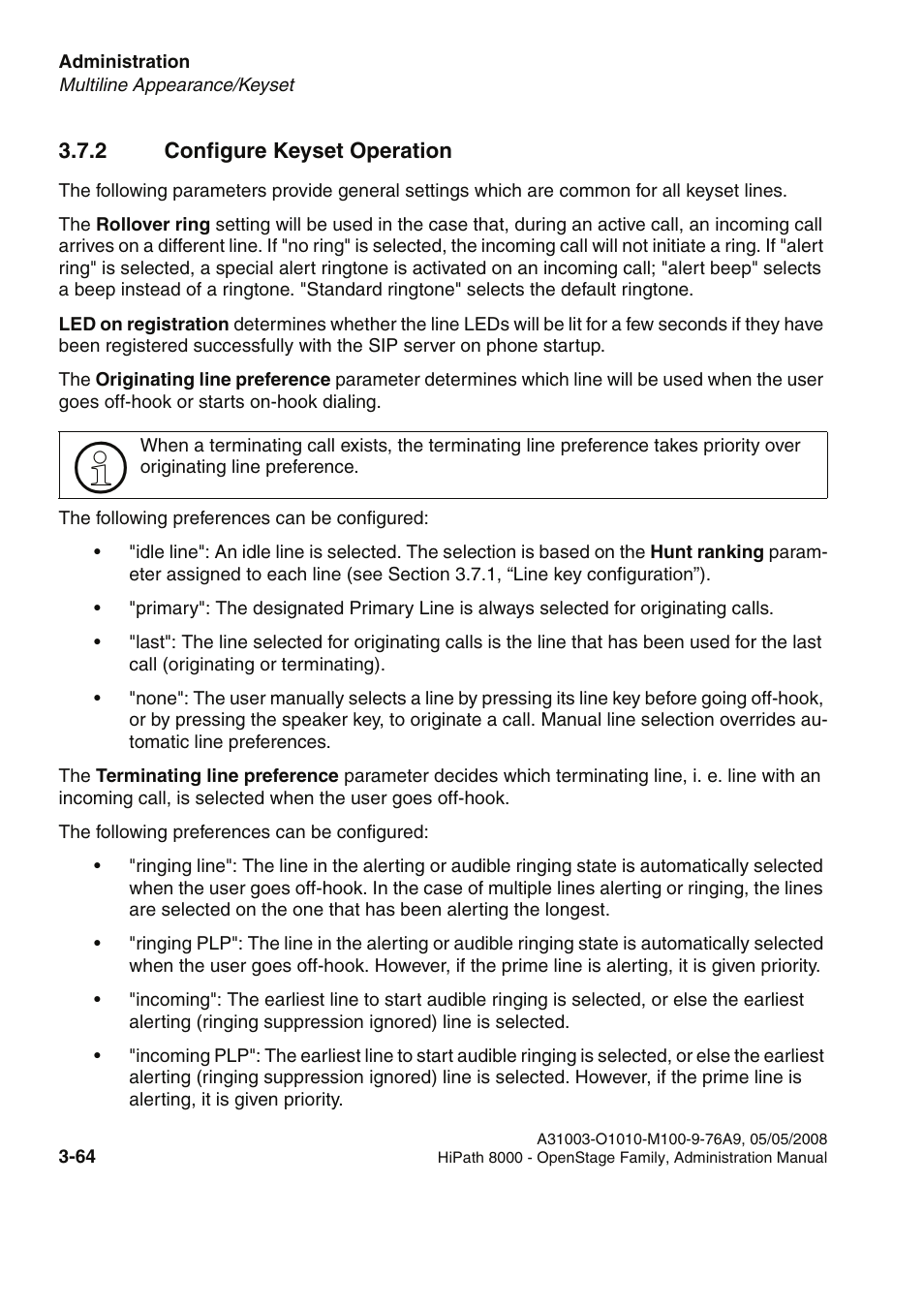 2 configure keyset operation, 2 configure keyset operation -62 | Siemens HIPATH 20 User Manual | Page 106 / 258