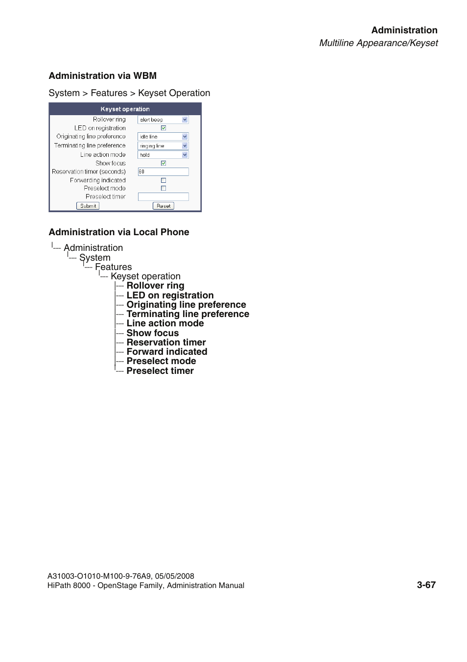 Siemens HIPATH 20 User Manual | Page 109 / 258