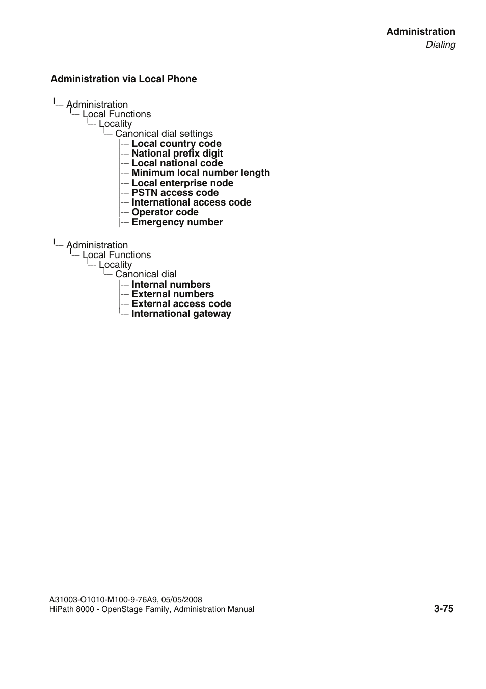 Siemens HIPATH 20 User Manual | Page 117 / 258