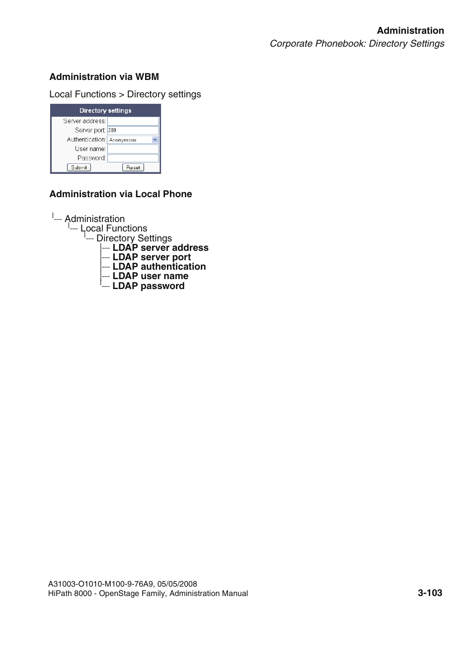 Siemens HIPATH 20 User Manual | Page 145 / 258