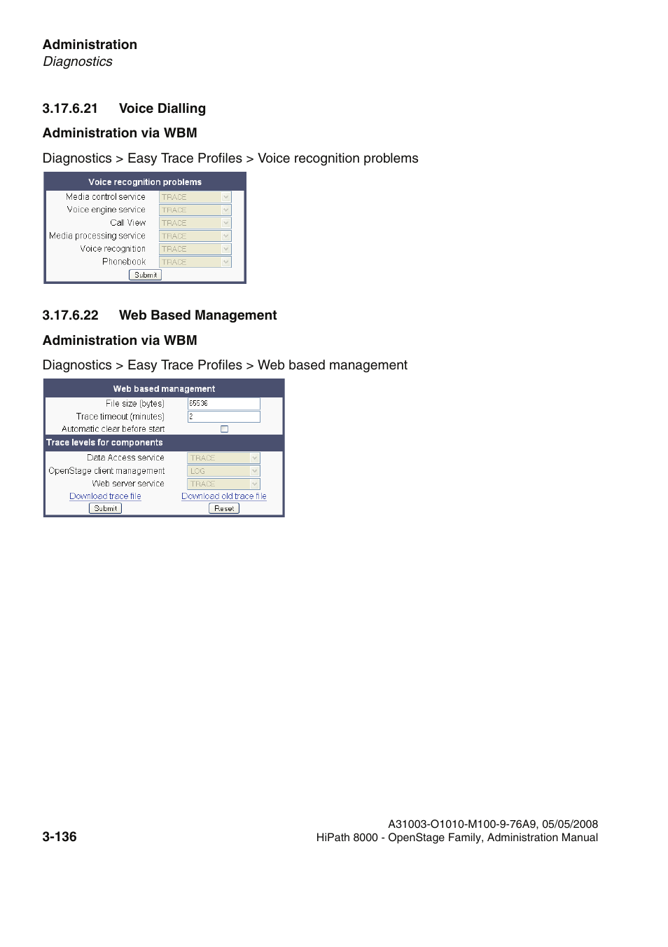 21 voice dialling, 22 web based management | Siemens HIPATH 20 User Manual | Page 178 / 258