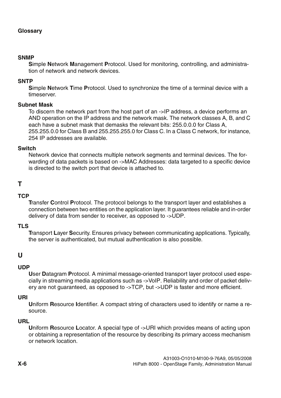 Siemens HIPATH 20 User Manual | Page 250 / 258