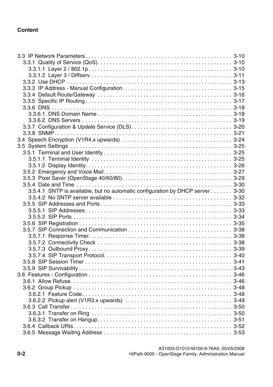 Siemens HIPATH 20 User Manual | Page 4 / 258