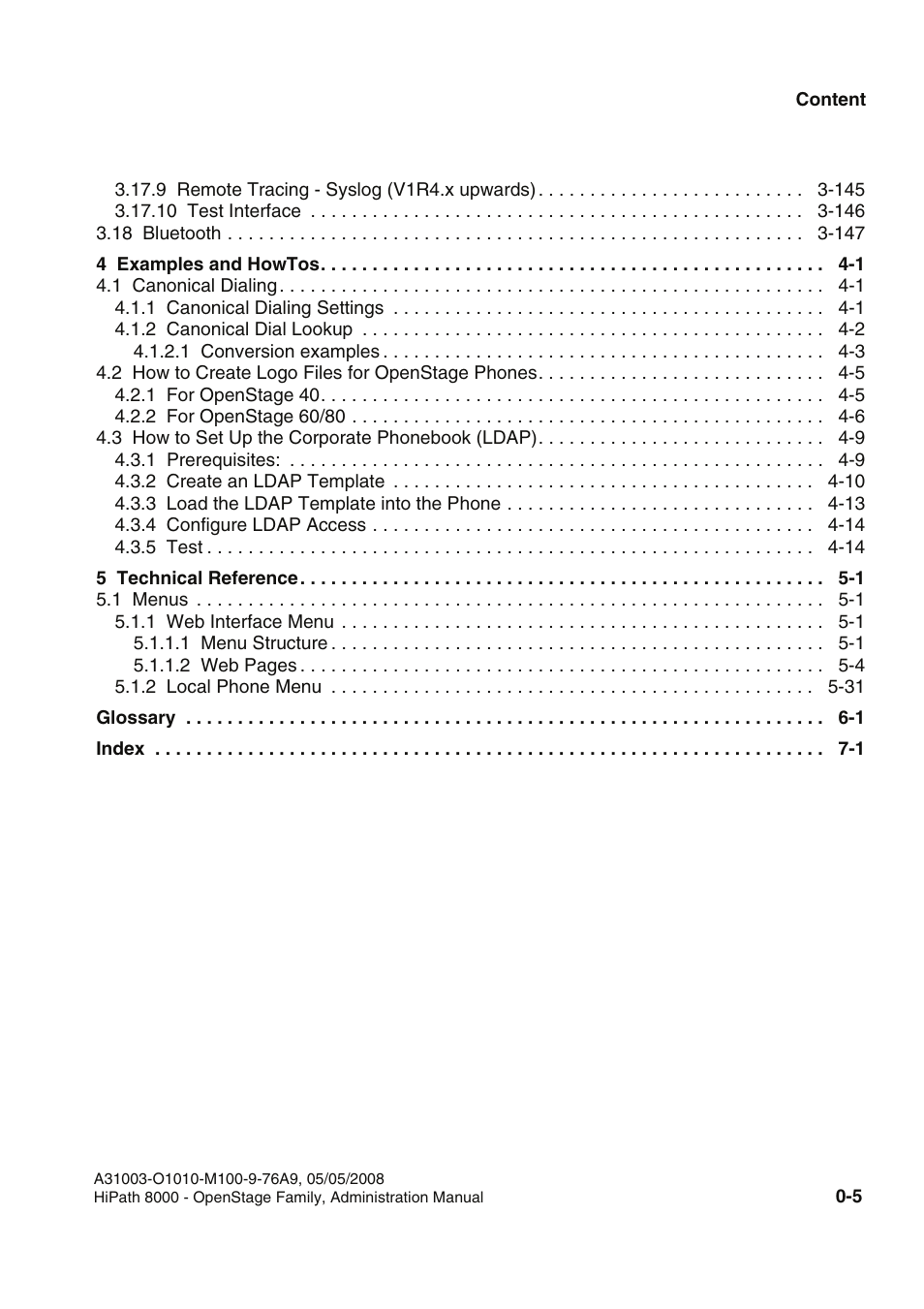 Siemens HIPATH 20 User Manual | Page 7 / 258