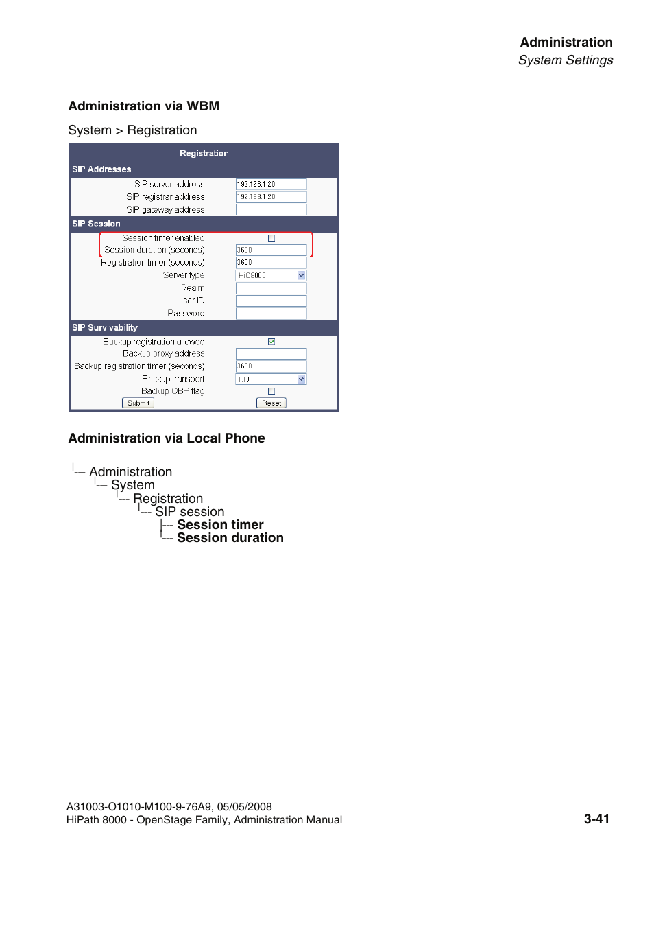 Siemens HIPATH 20 User Manual | Page 83 / 258