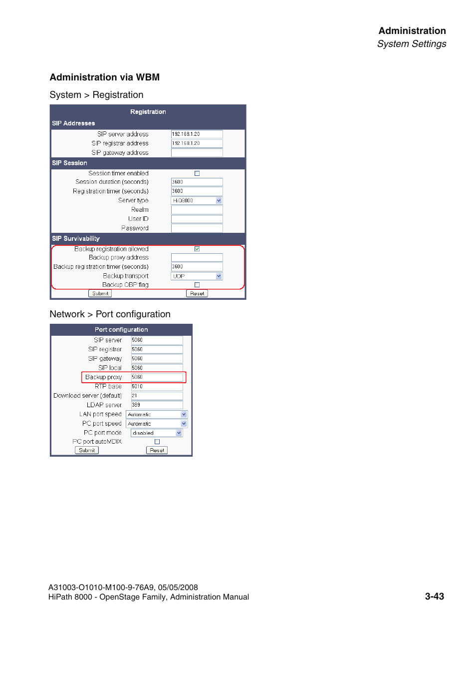 Siemens HIPATH 20 User Manual | Page 85 / 258