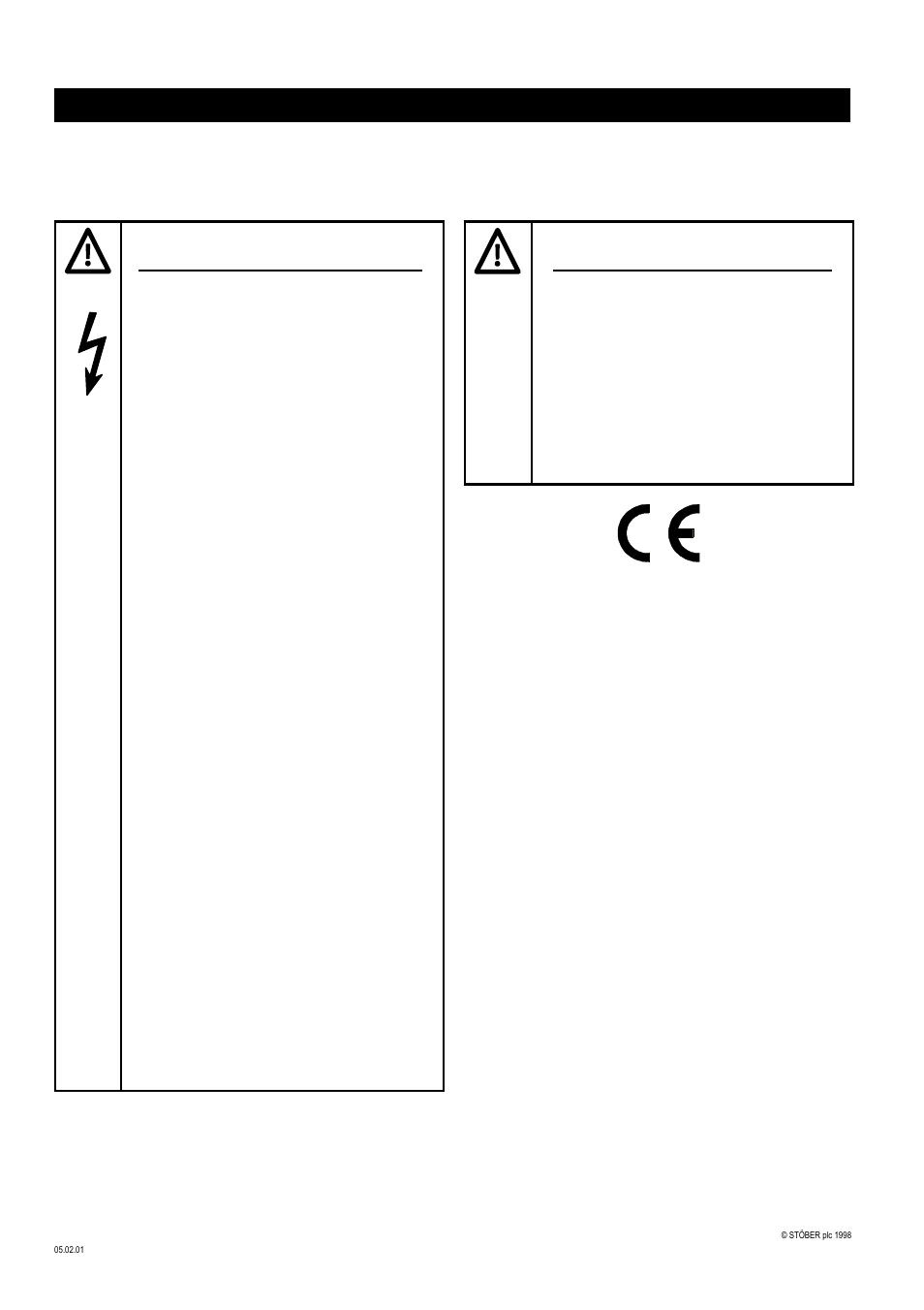 Safety precautions, Warning, Caution | European low voltage & emc directives, European machinery directive, European emc directive | Siemens Stober CombiDrive CM400/3 User Manual | Page 3 / 40