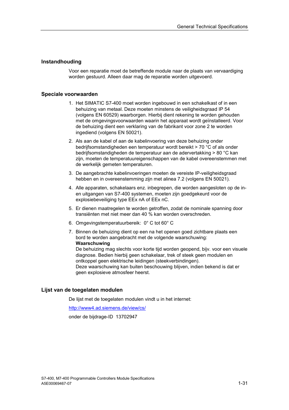 Siemens Simatic S7-400 User Manual | Page 59 / 638