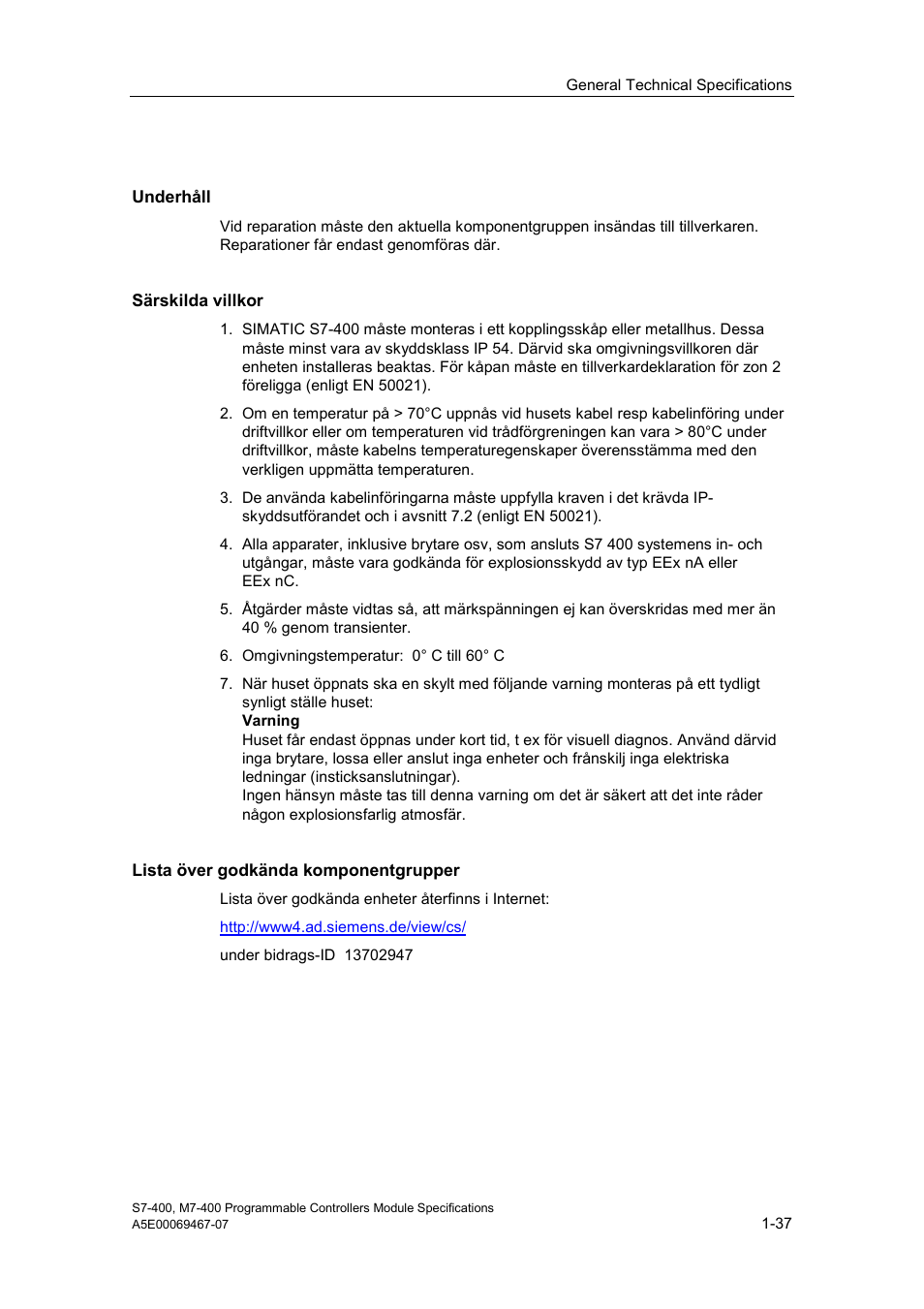 Siemens Simatic S7-400 User Manual | Page 65 / 638