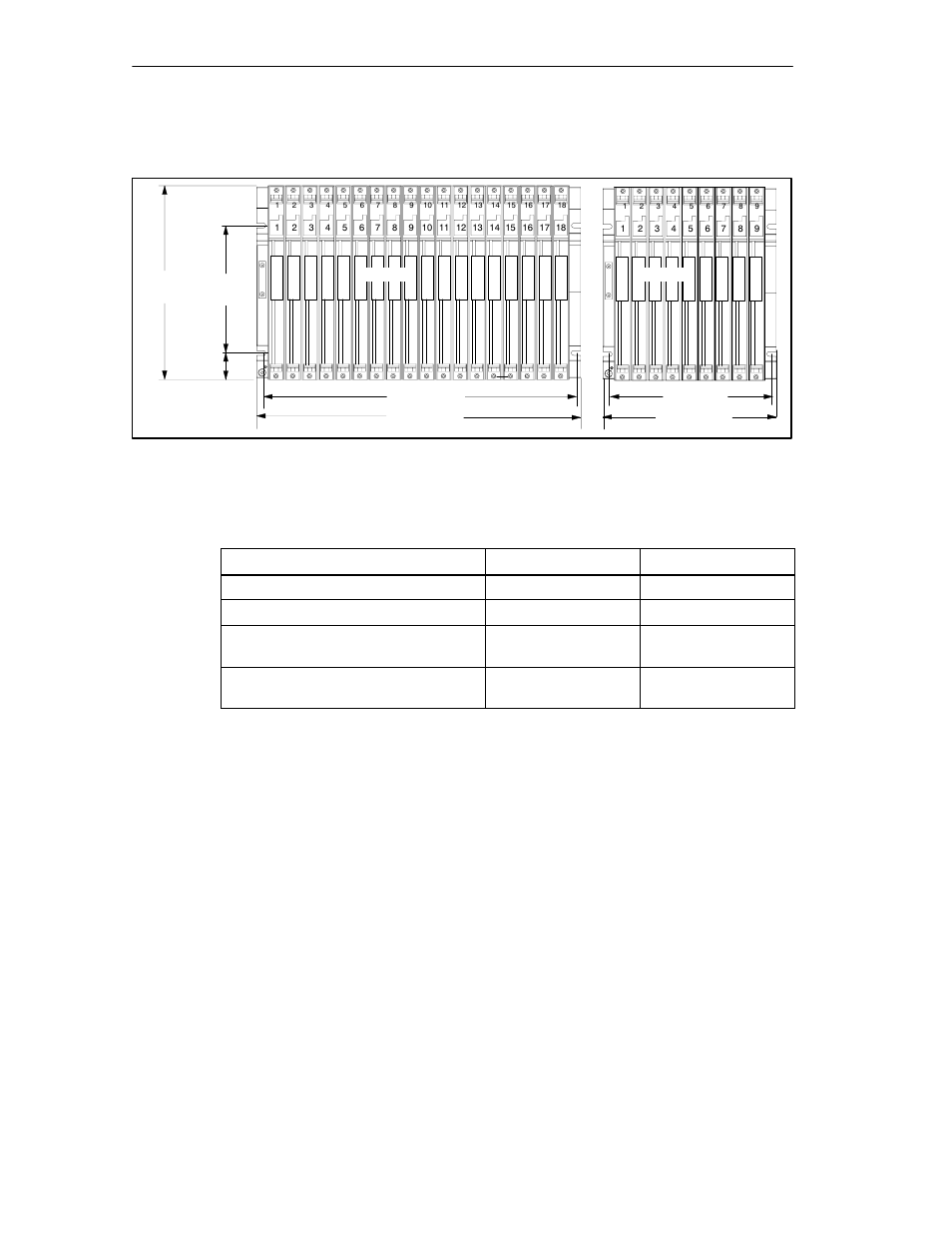 Structure of er1 and er2, Technical specifications of the er1 and er2 racks | Siemens Simatic S7-400 User Manual | Page 80 / 638