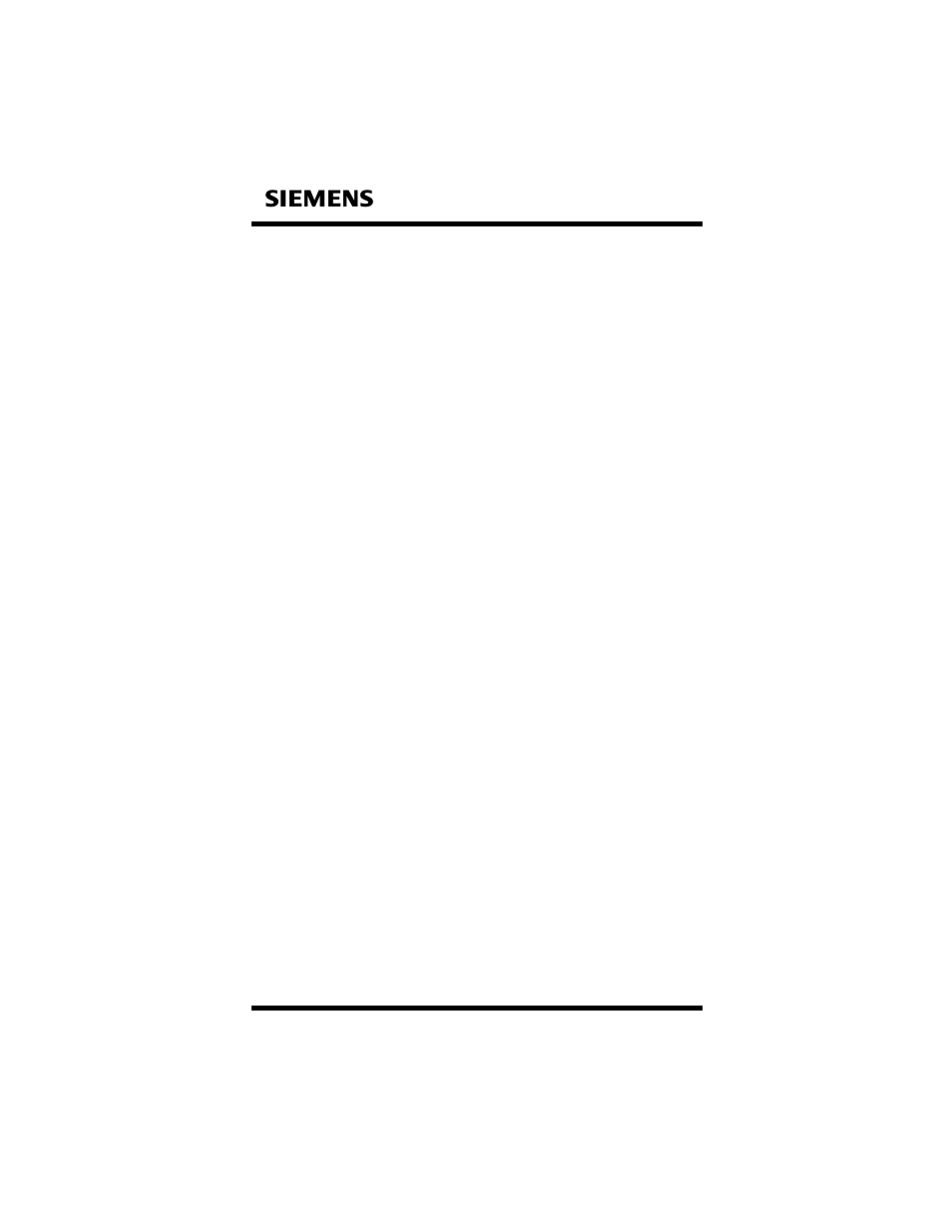 Siemens 600 Series User Manual | 197 pages