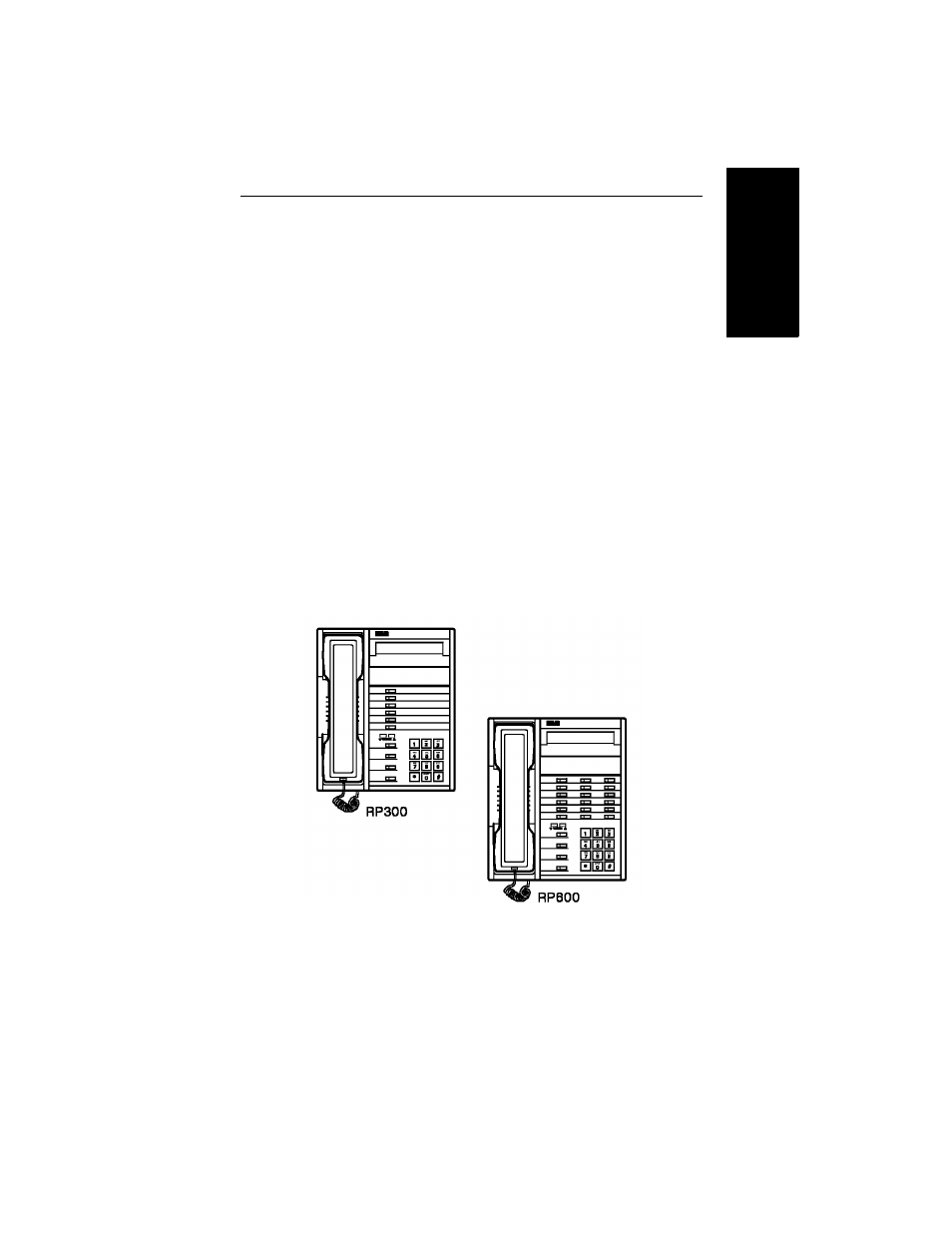 The rolmphone 300 and 600 series, Figure 1–1. rolmphone 312l and 624sl telephones, The rolmphone 300 and 600 series –3 | Siemens 600 Series User Manual | Page 17 / 197