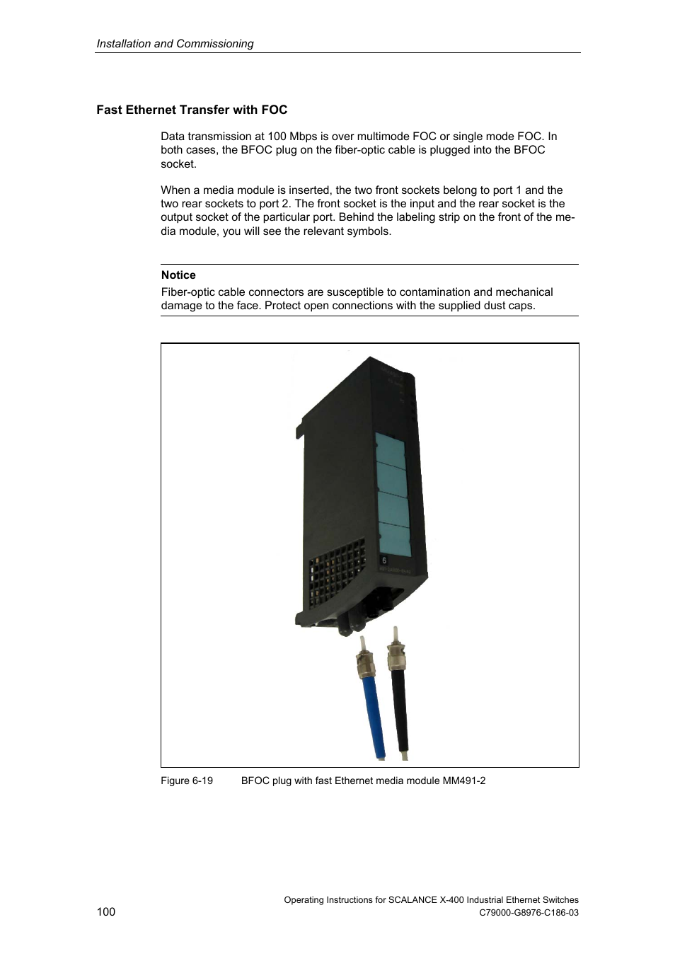 Siemens X-400 User Manual | Page 100 / 148