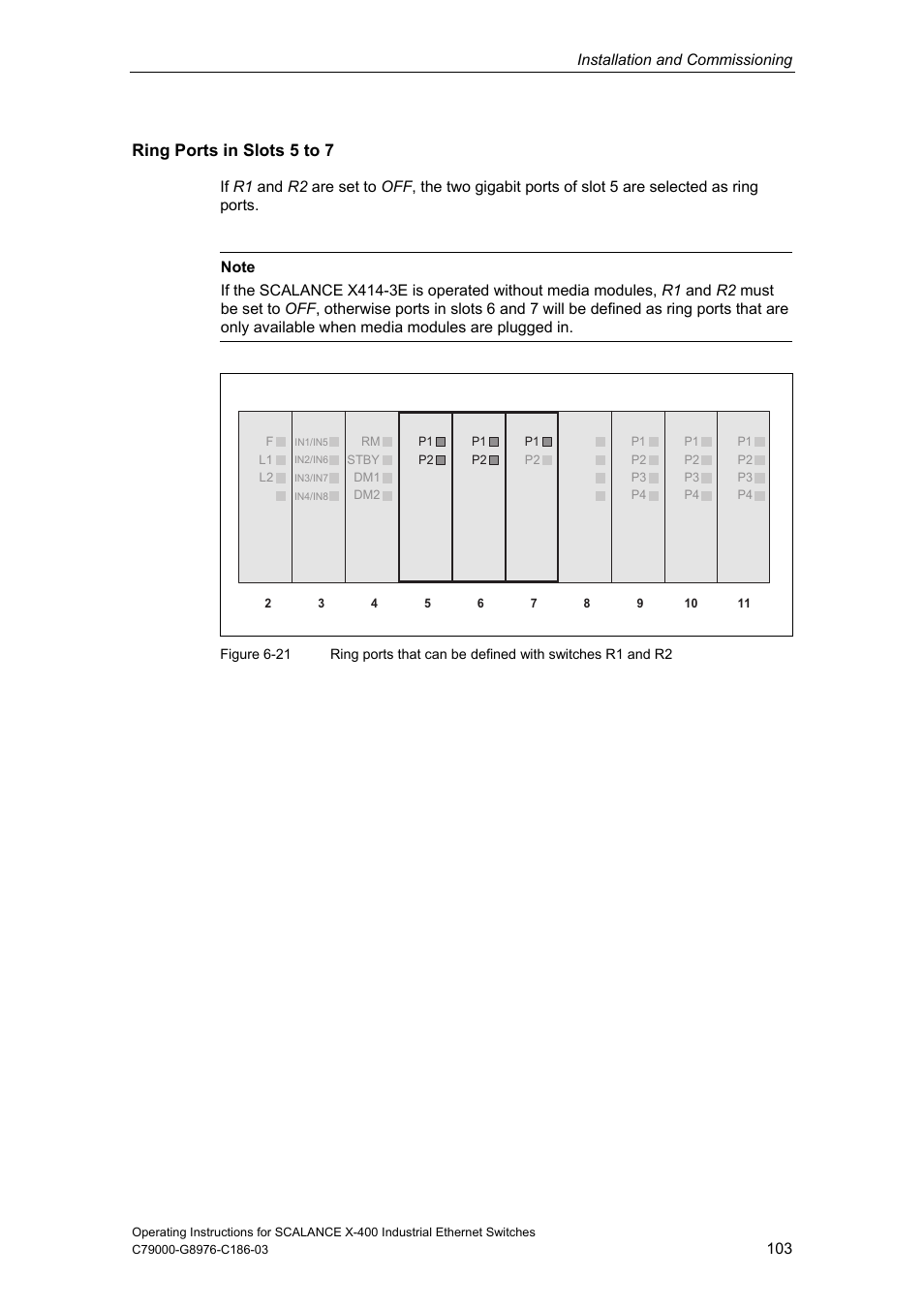 Siemens X-400 User Manual | Page 103 / 148