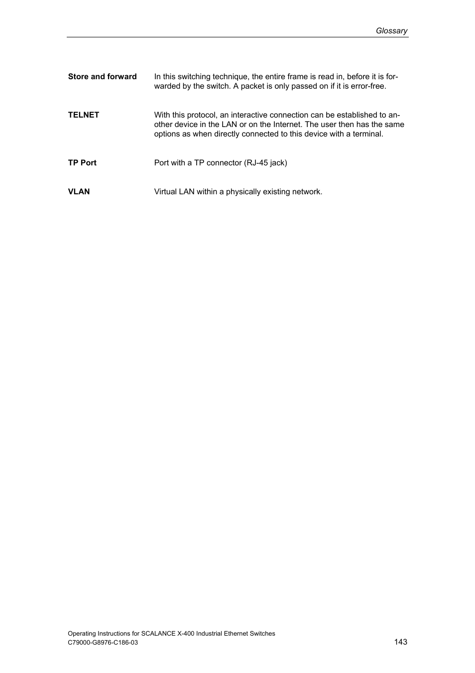 Siemens X-400 User Manual | Page 143 / 148