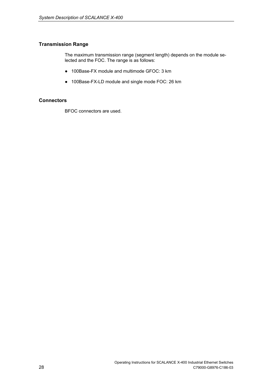 Siemens X-400 User Manual | Page 28 / 148