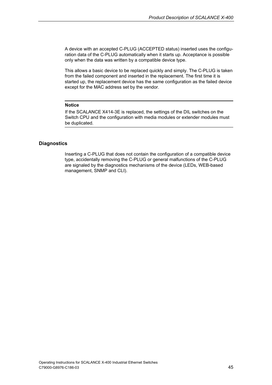 Siemens X-400 User Manual | Page 45 / 148