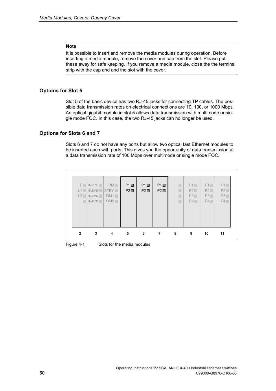 Siemens X-400 User Manual | Page 50 / 148