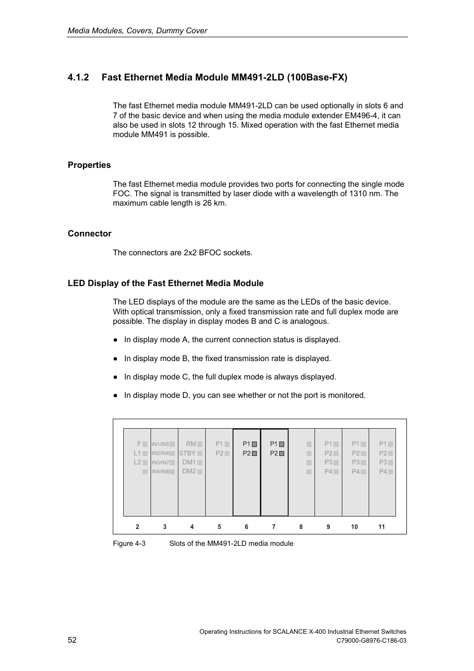 Siemens X-400 User Manual | Page 52 / 148
