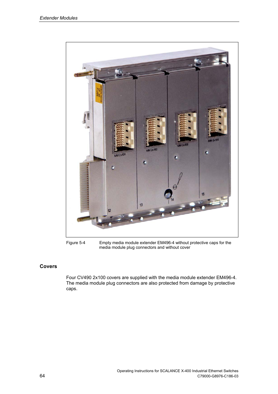 Siemens X-400 User Manual | Page 64 / 148