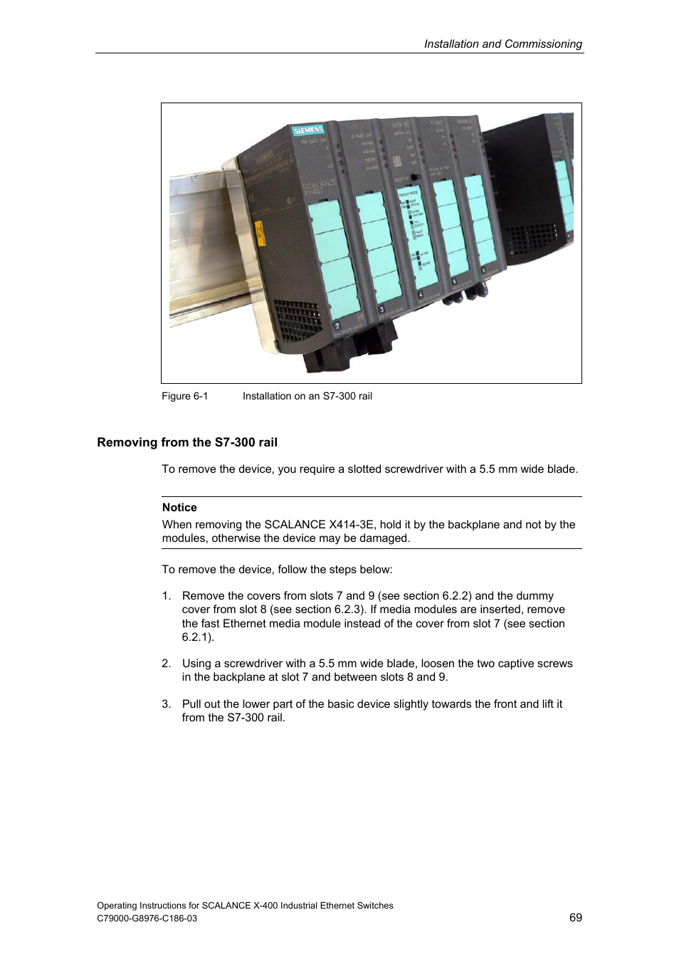 Siemens X-400 User Manual | Page 69 / 148