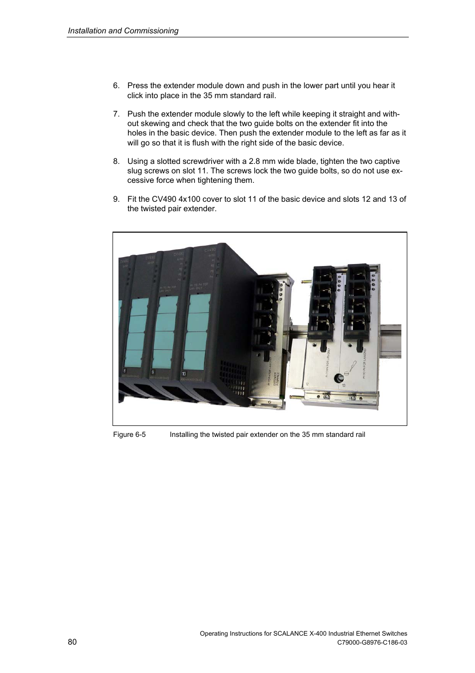 Siemens X-400 User Manual | Page 80 / 148