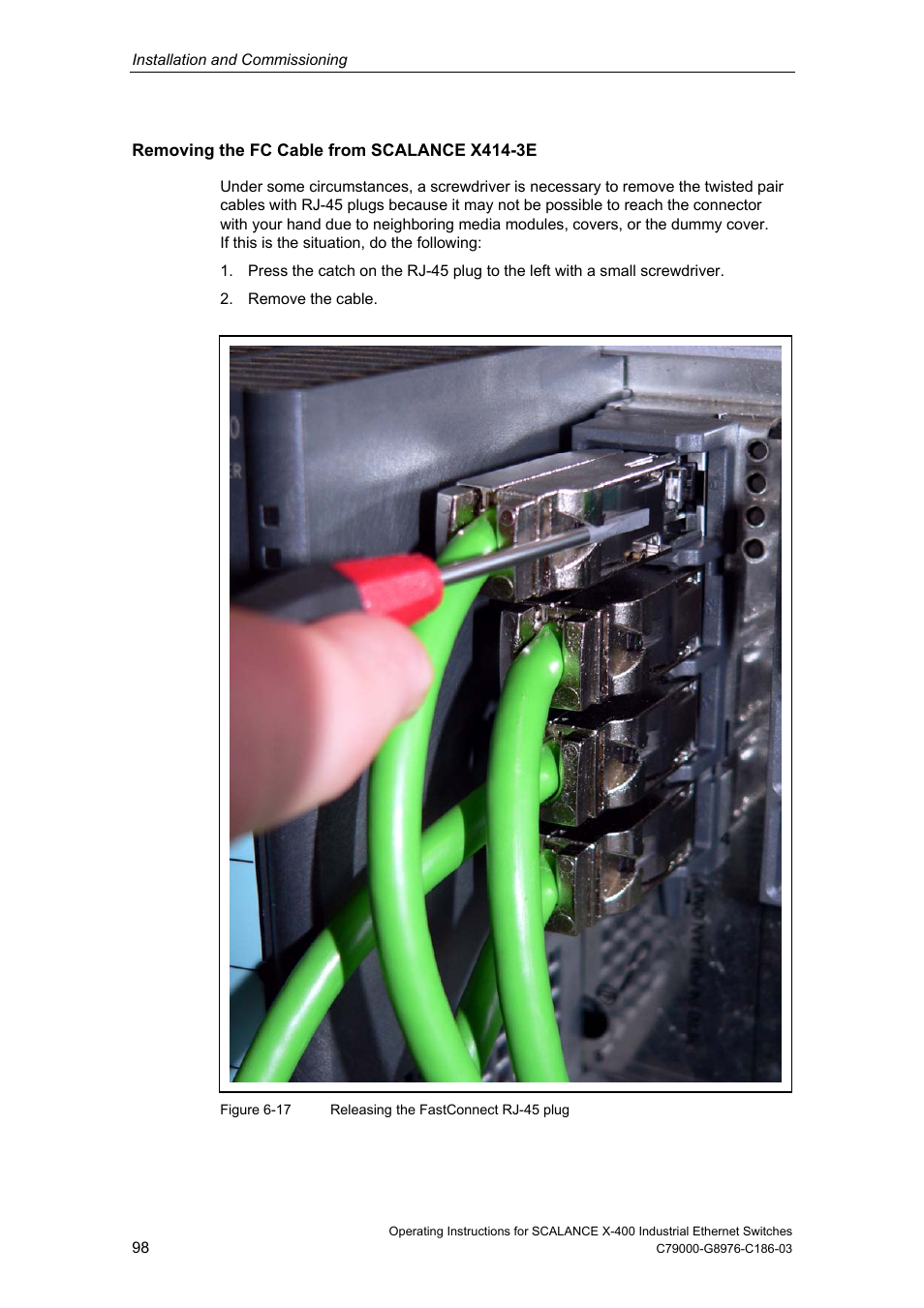 Siemens X-400 User Manual | Page 98 / 148