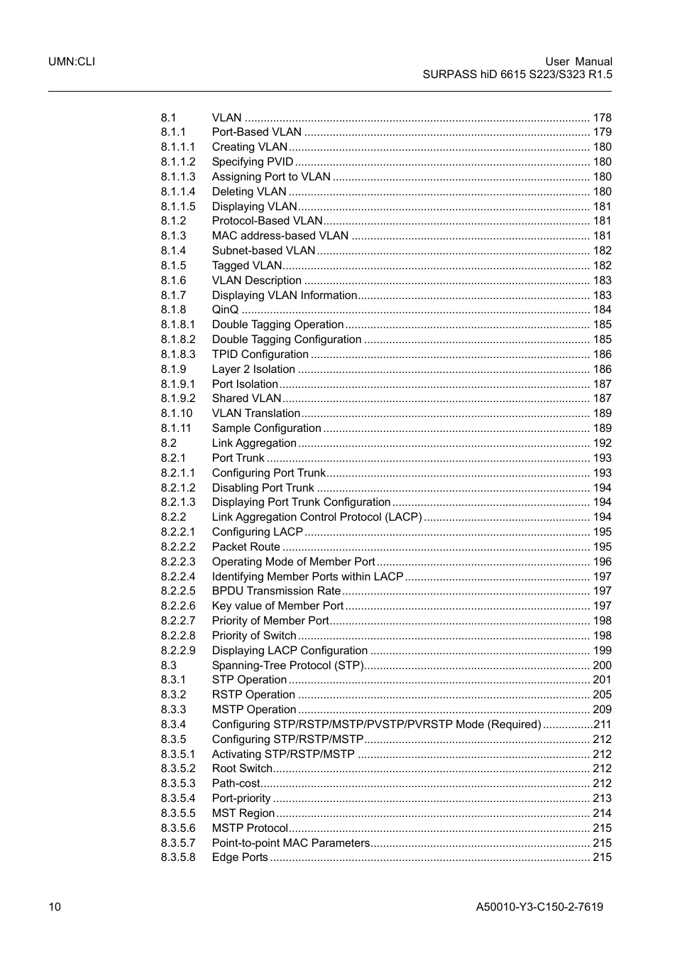 Siemens S223 User Manual | Page 10 / 381