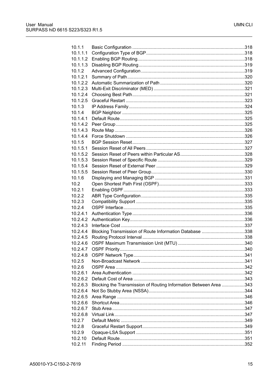 Siemens S223 User Manual | Page 15 / 381