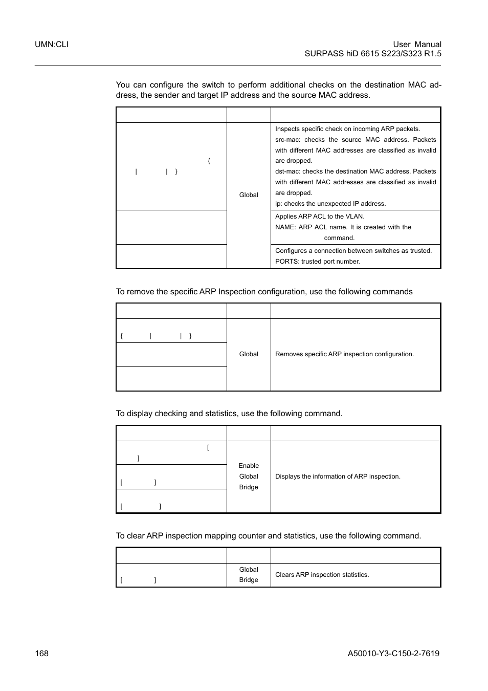 Siemens S223 User Manual | Page 168 / 381