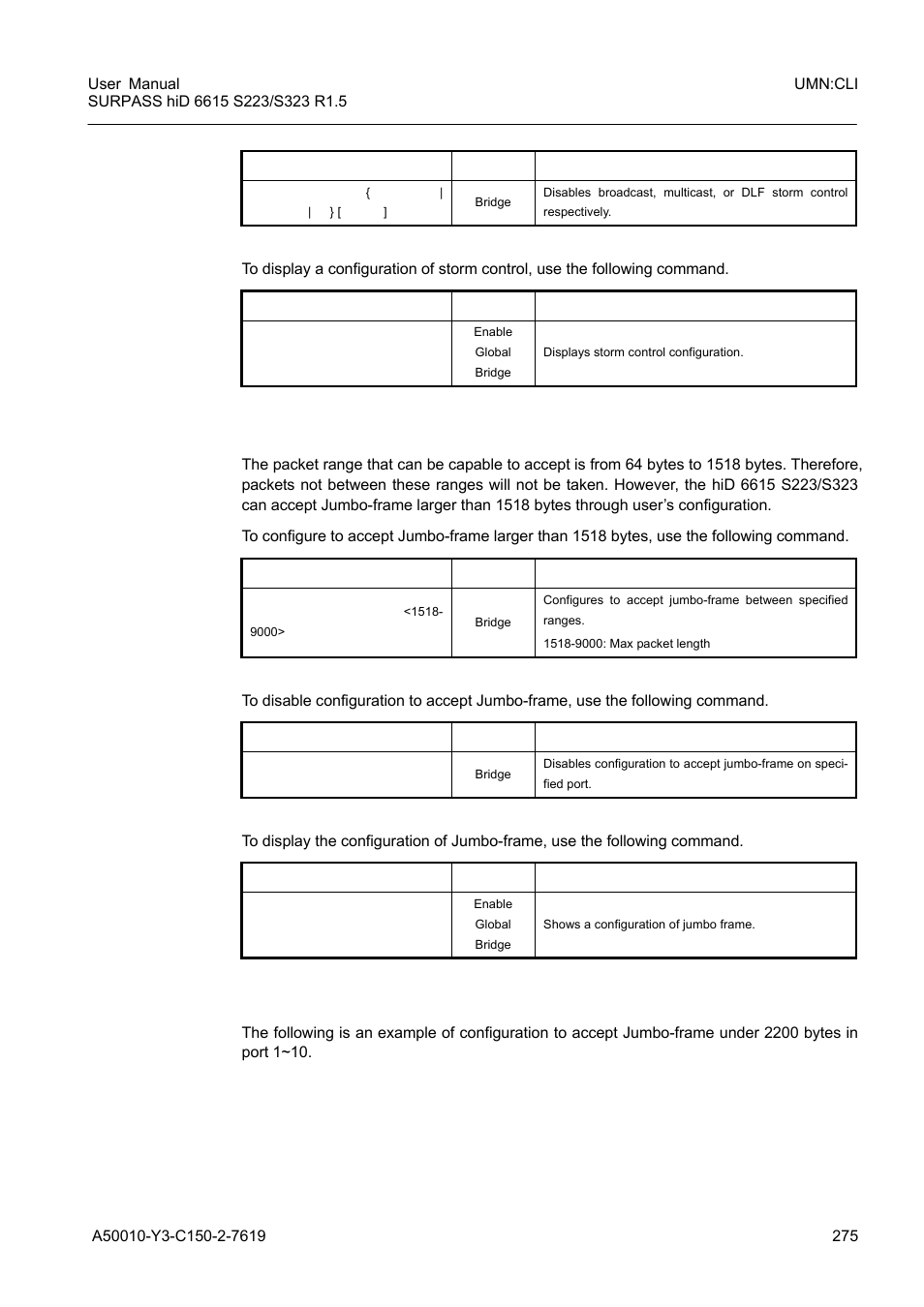 12 jumbo-frame capacity, Jumbo-frame capacity | Siemens S223 User Manual | Page 275 / 381