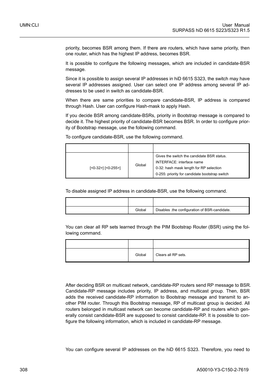 4 rp information, 1 static rp for certain group, Rp information | Siemens S223 User Manual | Page 308 / 381