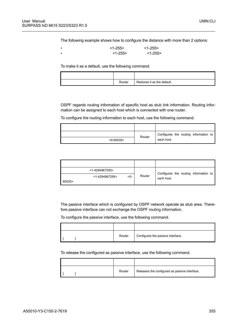 14 host route, 15 passive interface, 14 host route 10.2.15 passive interface | Host route, Passive interface | Siemens S223 User Manual | Page 355 / 381