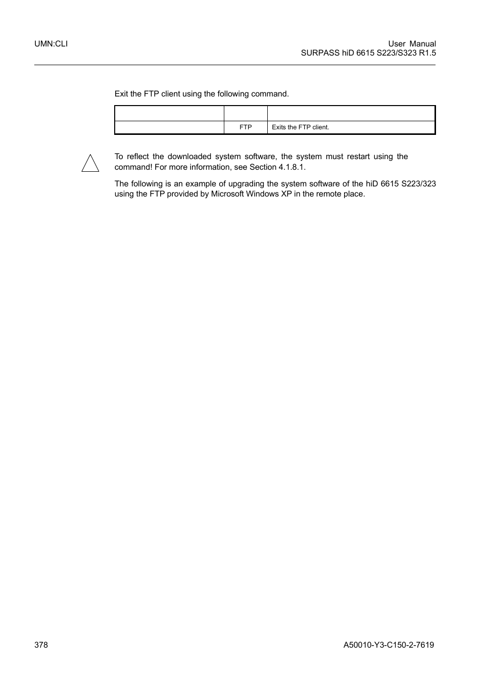 Siemens S223 User Manual | Page 378 / 381