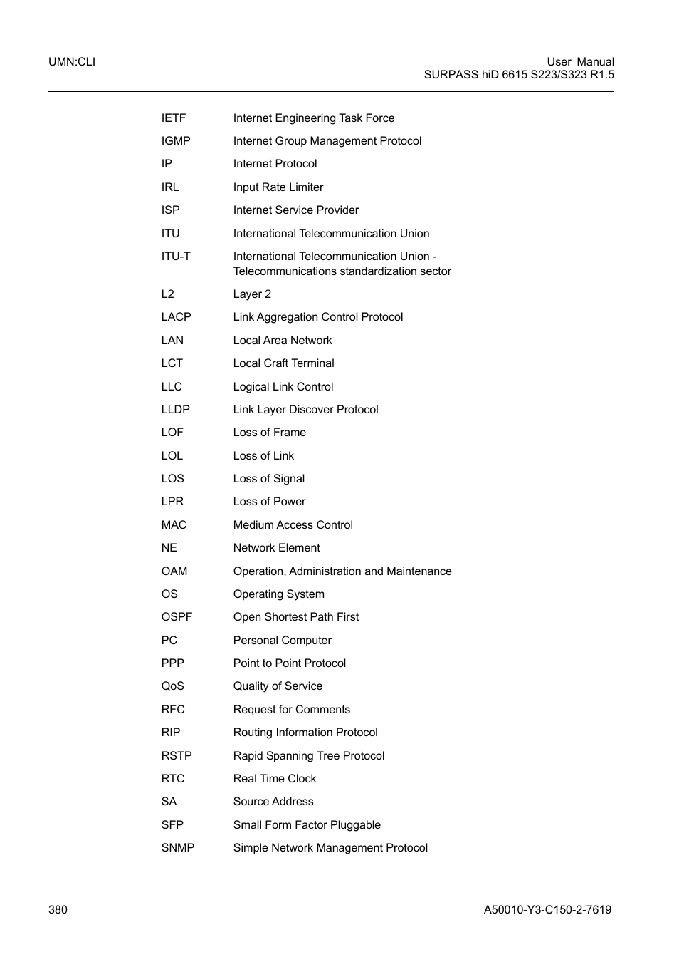 Siemens S223 User Manual | Page 380 / 381