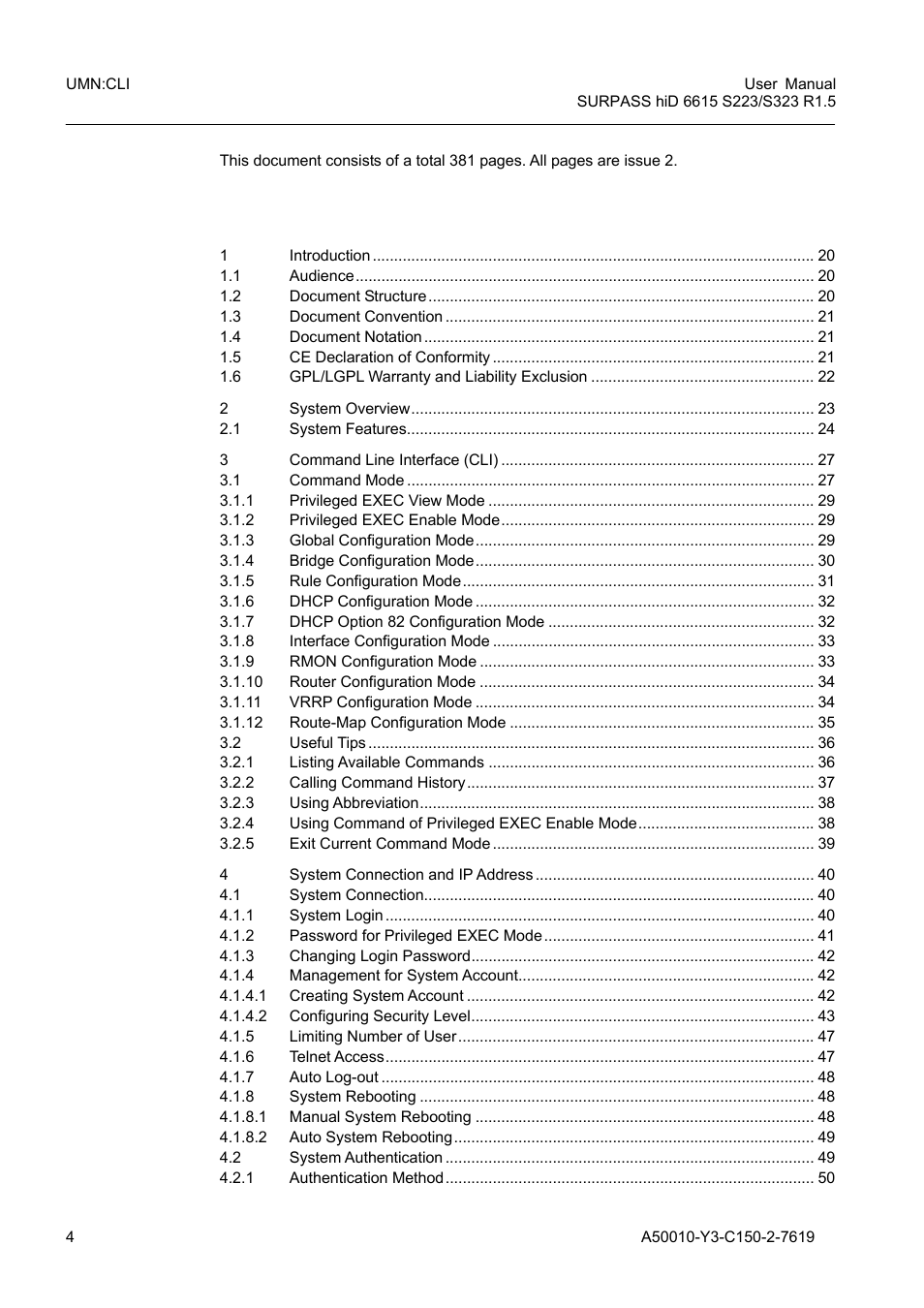 Siemens S223 User Manual | Page 4 / 381