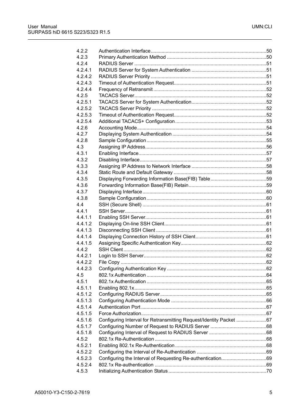 Siemens S223 User Manual | Page 5 / 381