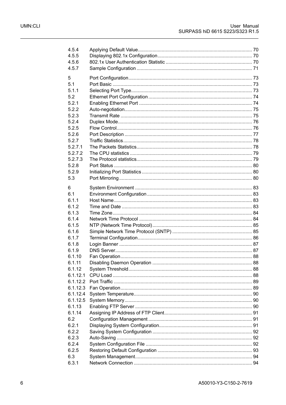 Siemens S223 User Manual | Page 6 / 381