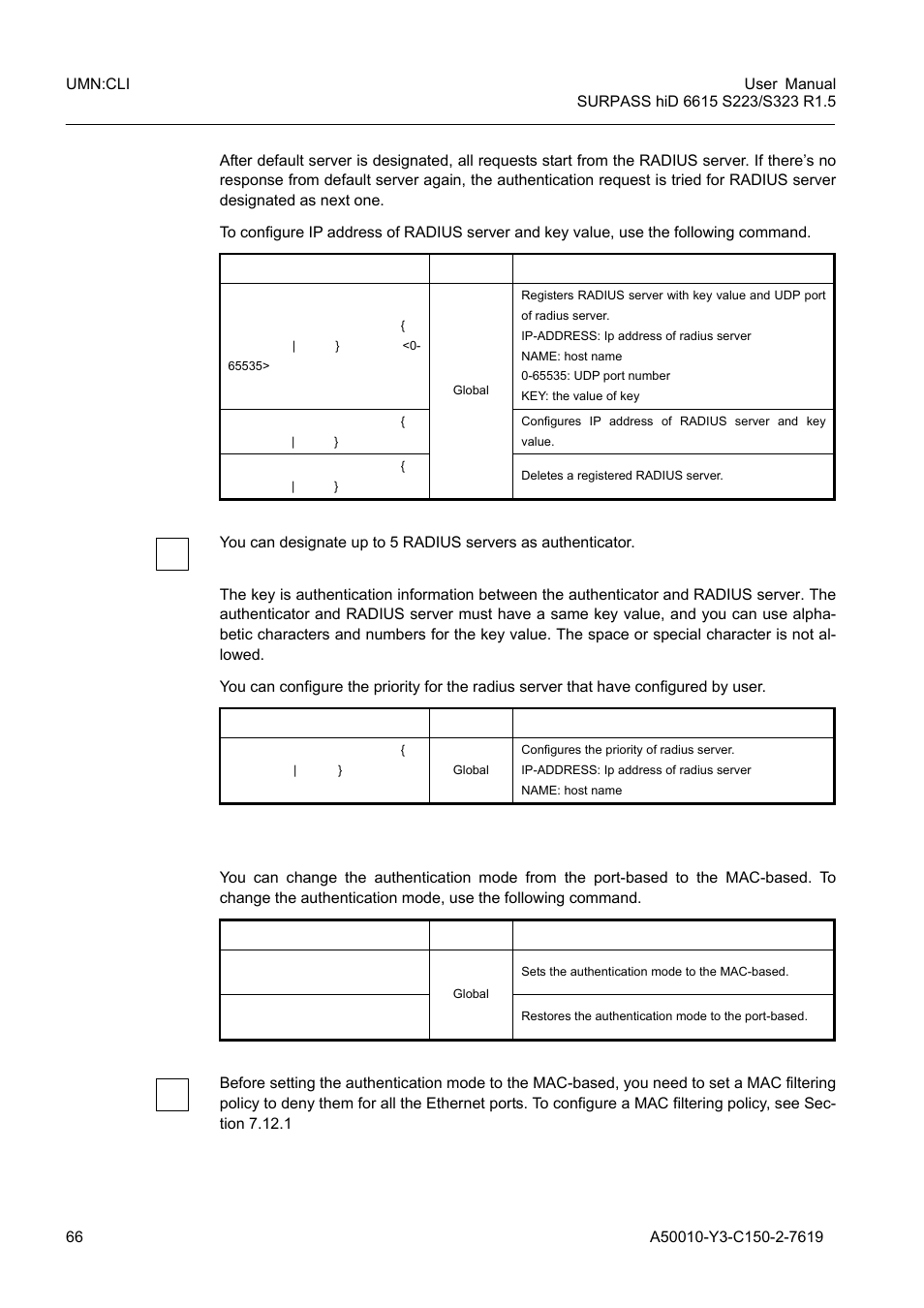 3 configuring authentication mode | Siemens S223 User Manual | Page 66 / 381