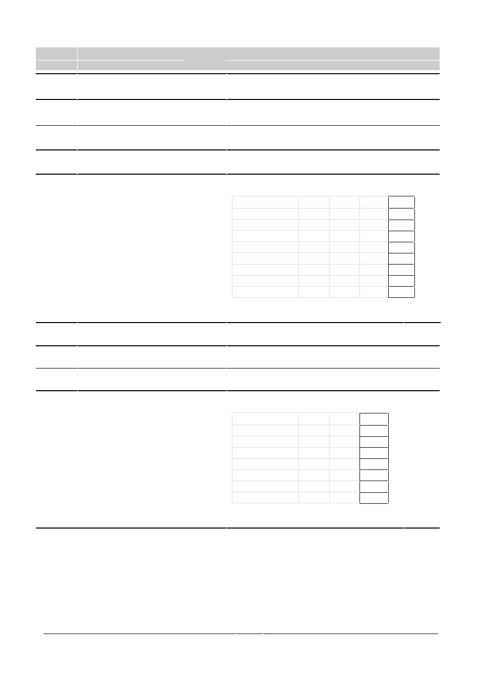 P041, P042, P043 | P044, P045, P046, P047, P048, P050 | Siemens G85139 User Manual | Page 25 / 42