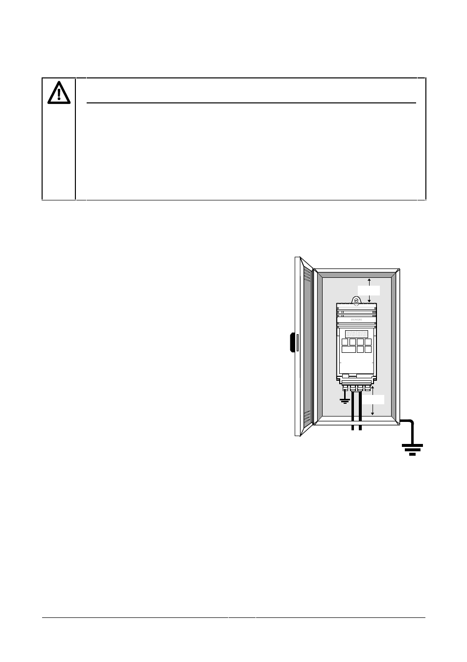 Warning, 2 mechanical installation | Siemens G85139 User Manual | Page 6 / 42