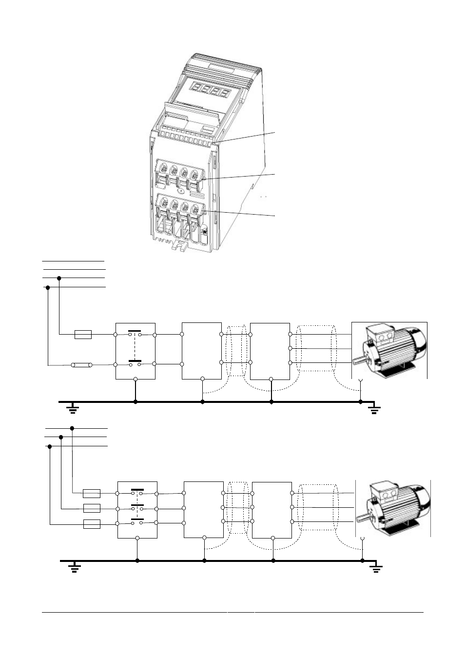 Installation english, Figure 3: power connections | Siemens G85139 User Manual | Page 9 / 42