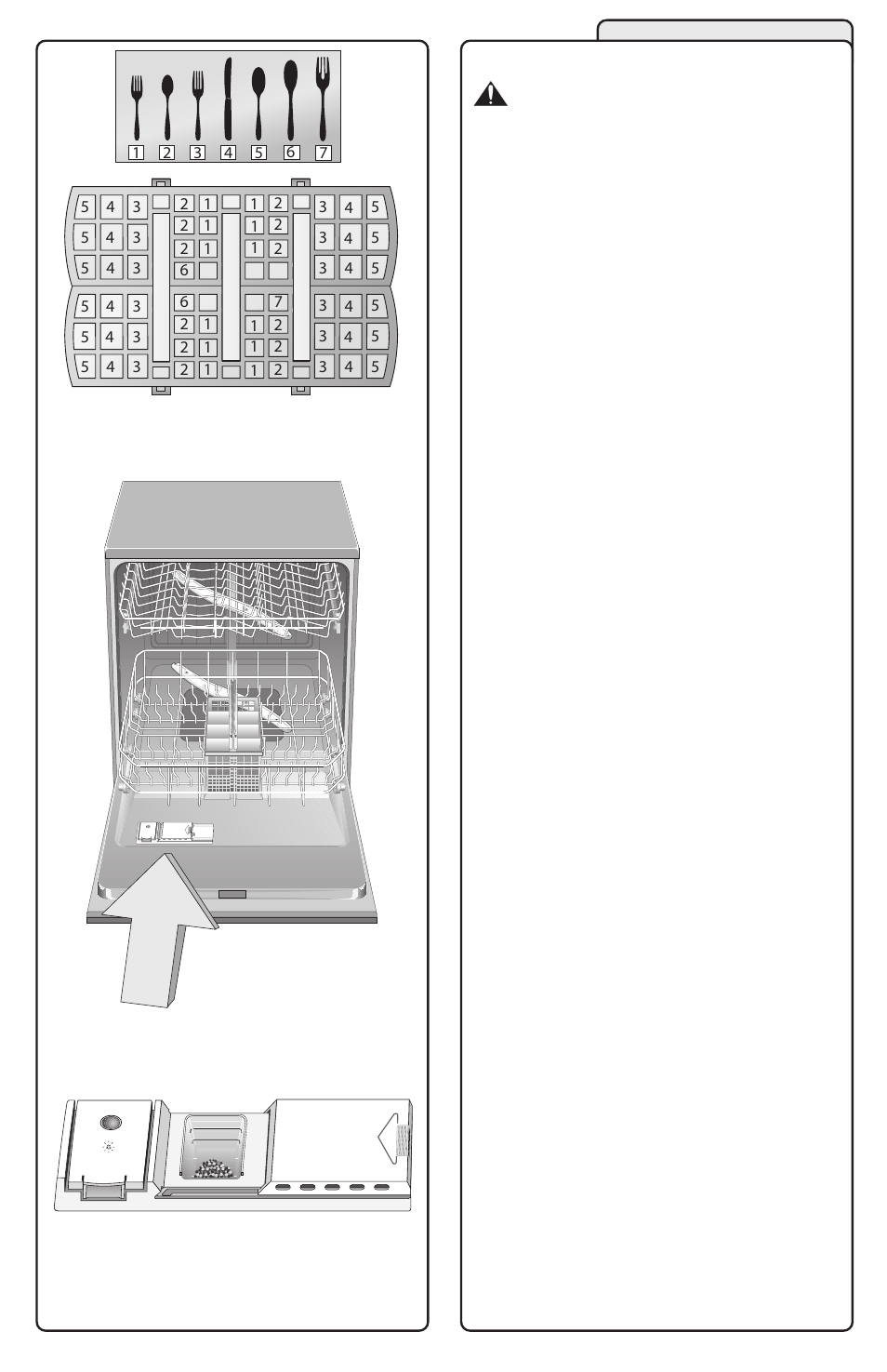 Adding dishwasher detergent and rinse aid | Siemens SL34A User Manual | Page 23 / 66