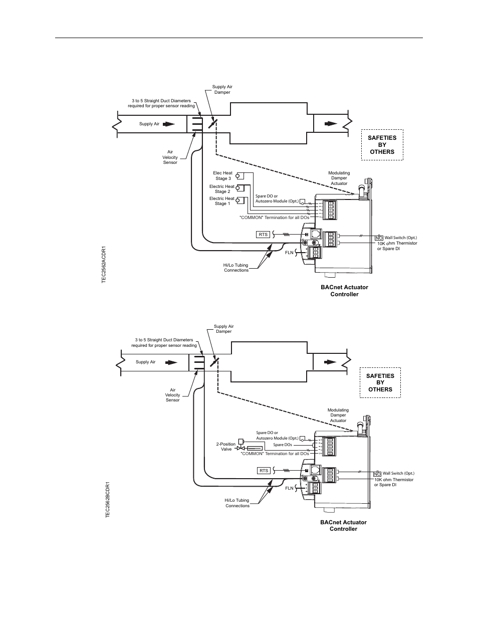 Applications, 12 siemens building technologies, inc | Siemens BACNET 125-5037 User Manual | Page 22 / 48