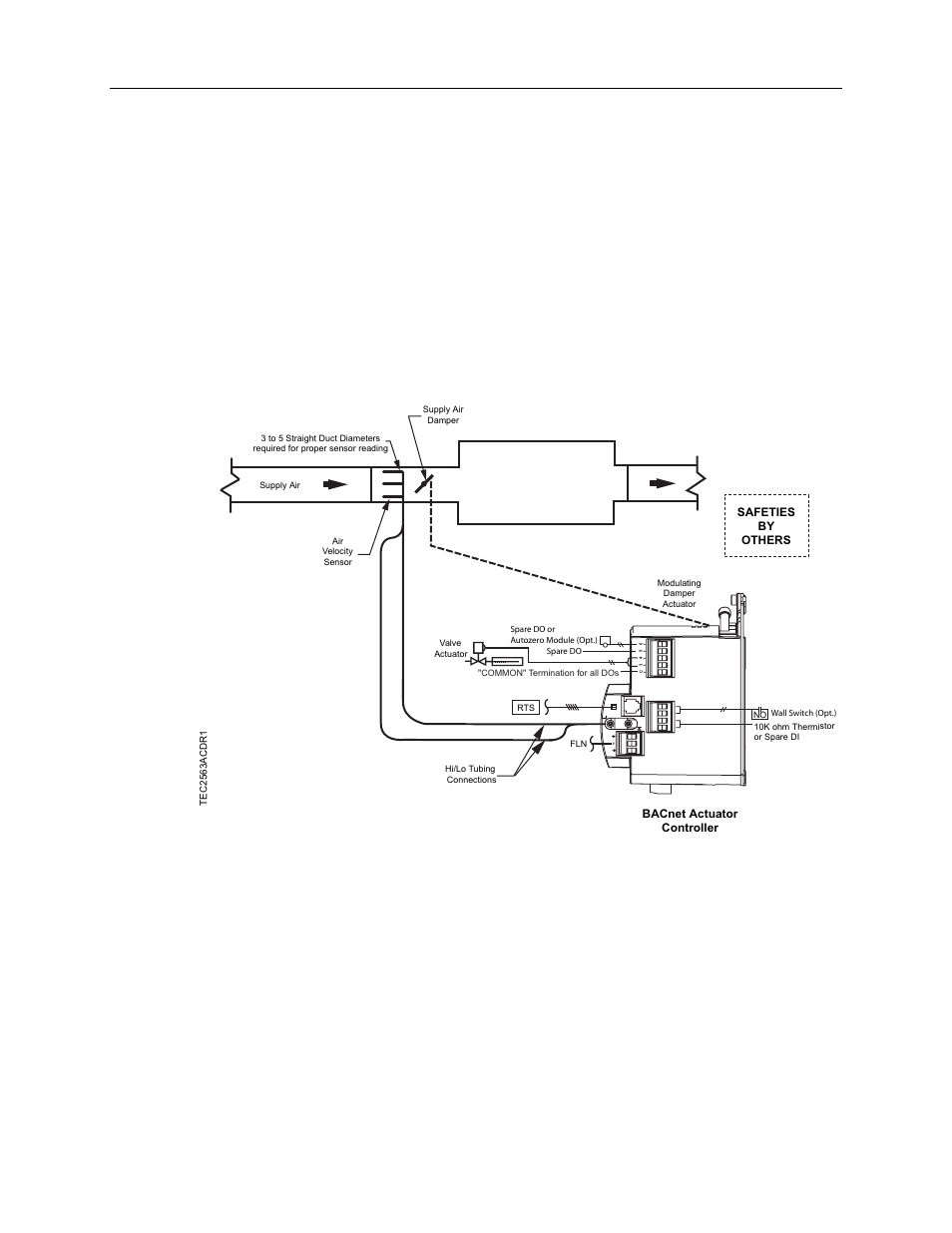 Application 2563 vav with hot water reheat, Overview, Siemens bacnet vav actuator owner’s manual | Siemens building technologies, inc. 13 | Siemens BACNET 125-5037 User Manual | Page 23 / 48