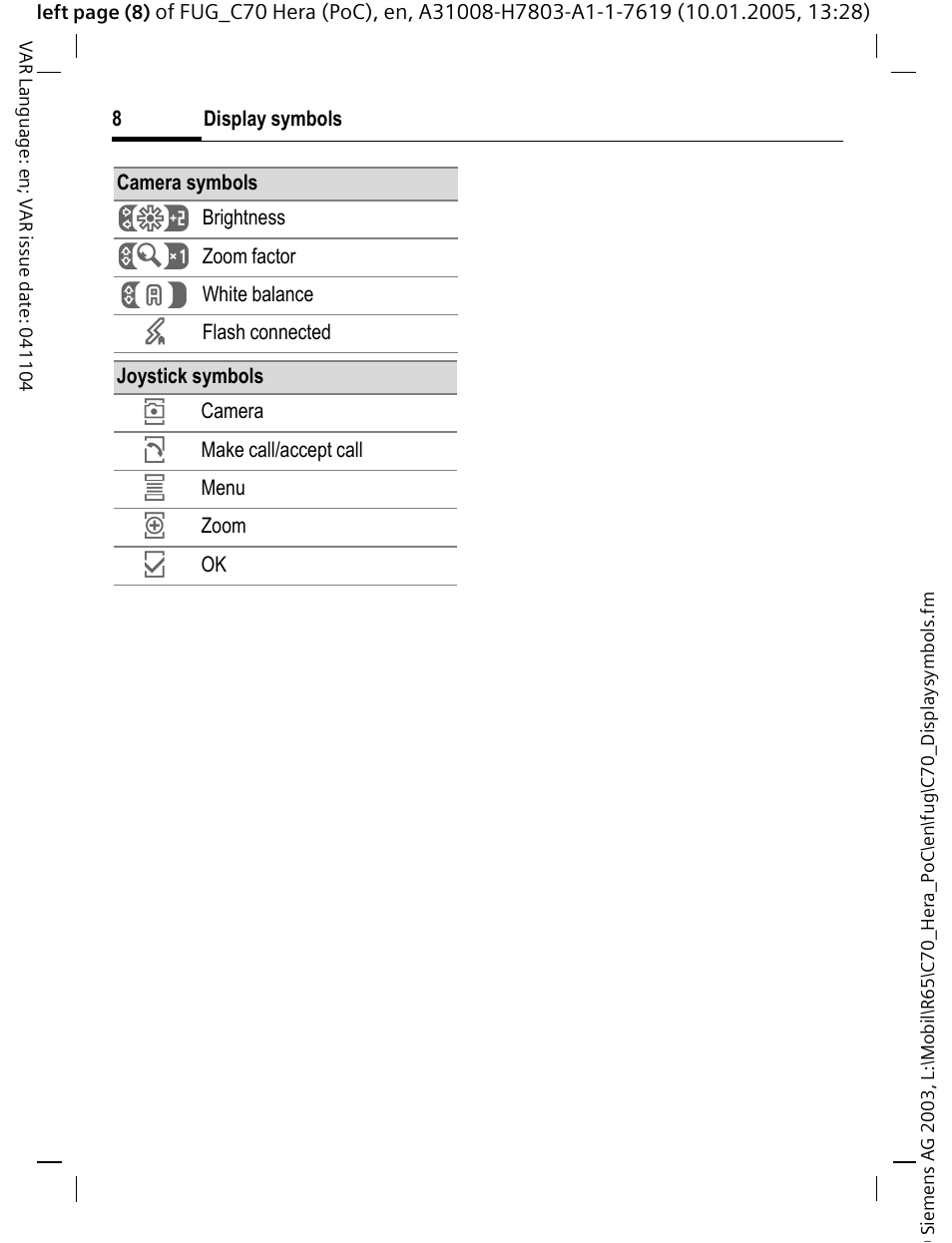 Siemens CT70 User Manual | Page 9 / 144