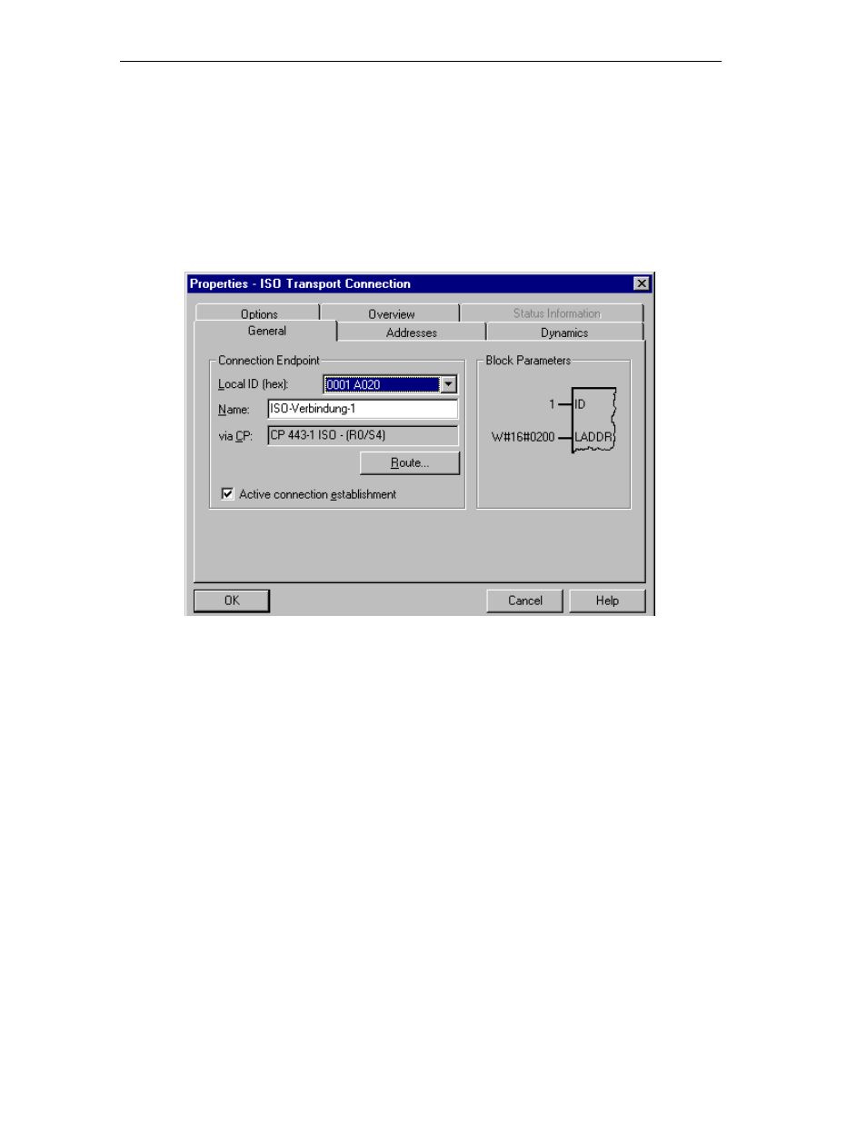 1 specifying the local connection endpoint | Siemens Simantic Net NCM for Industrial Ethernet S7 User Manual | Page 100 / 222